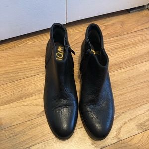 Sam Edleman size 7 Black Petty Booties (BRAND NEW)